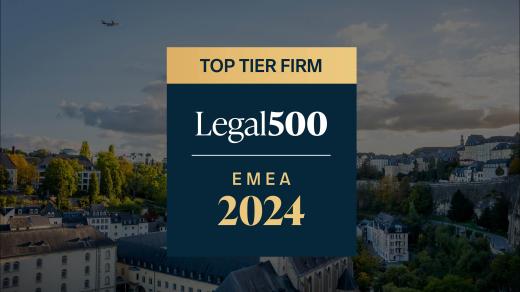 Elvinger Hoss Prussen ranked as a Leading Firm in the 2024 edition of Legal 500